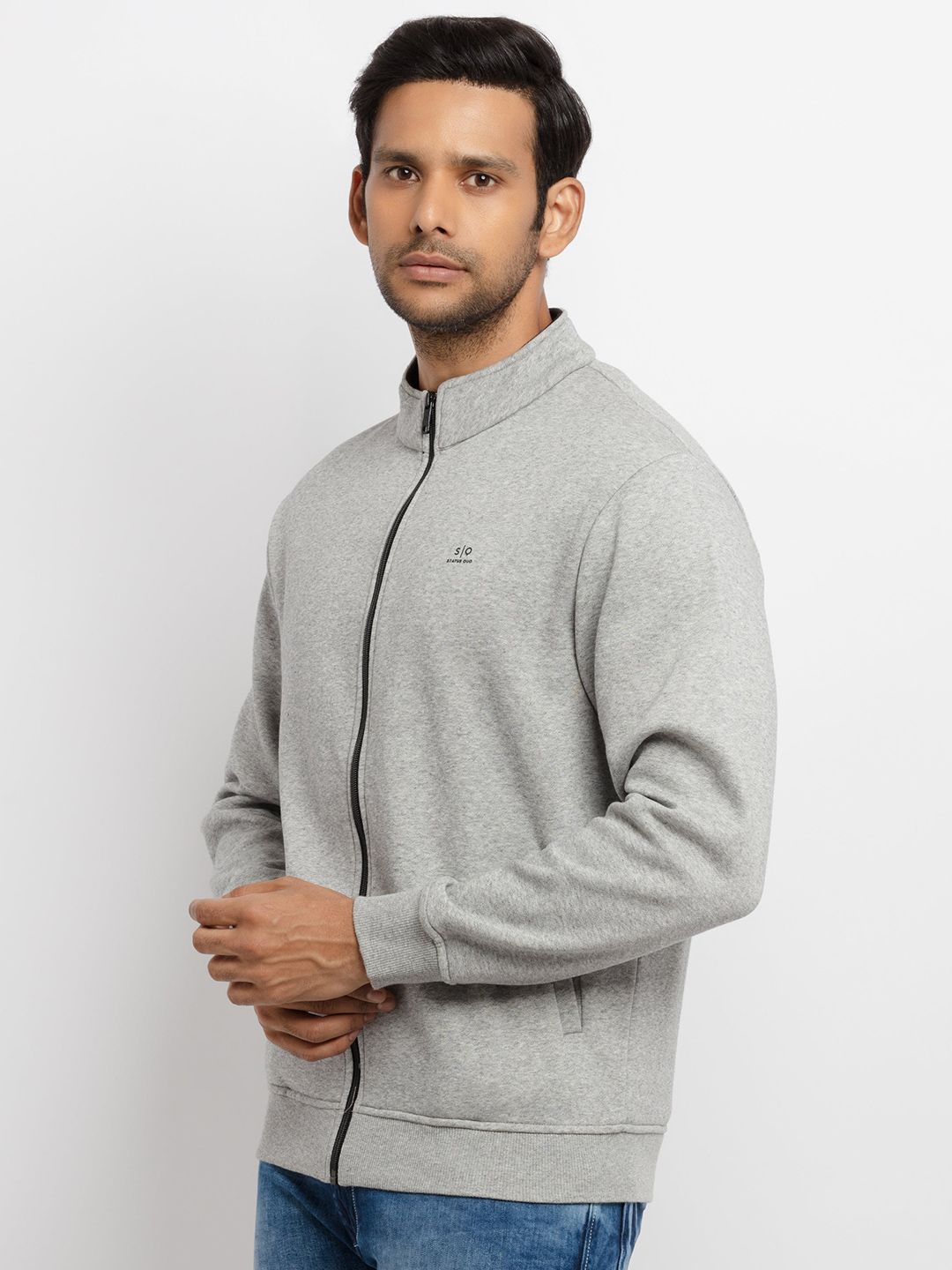  Status Quo Men Grey Sweatshirt