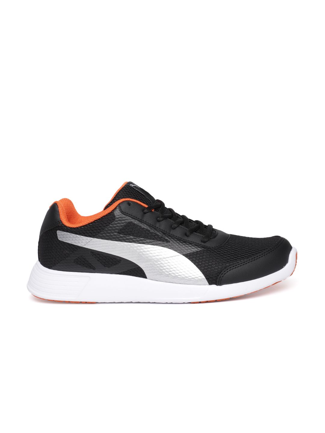 Puma Men Black Trenzo II IDP Running Shoes