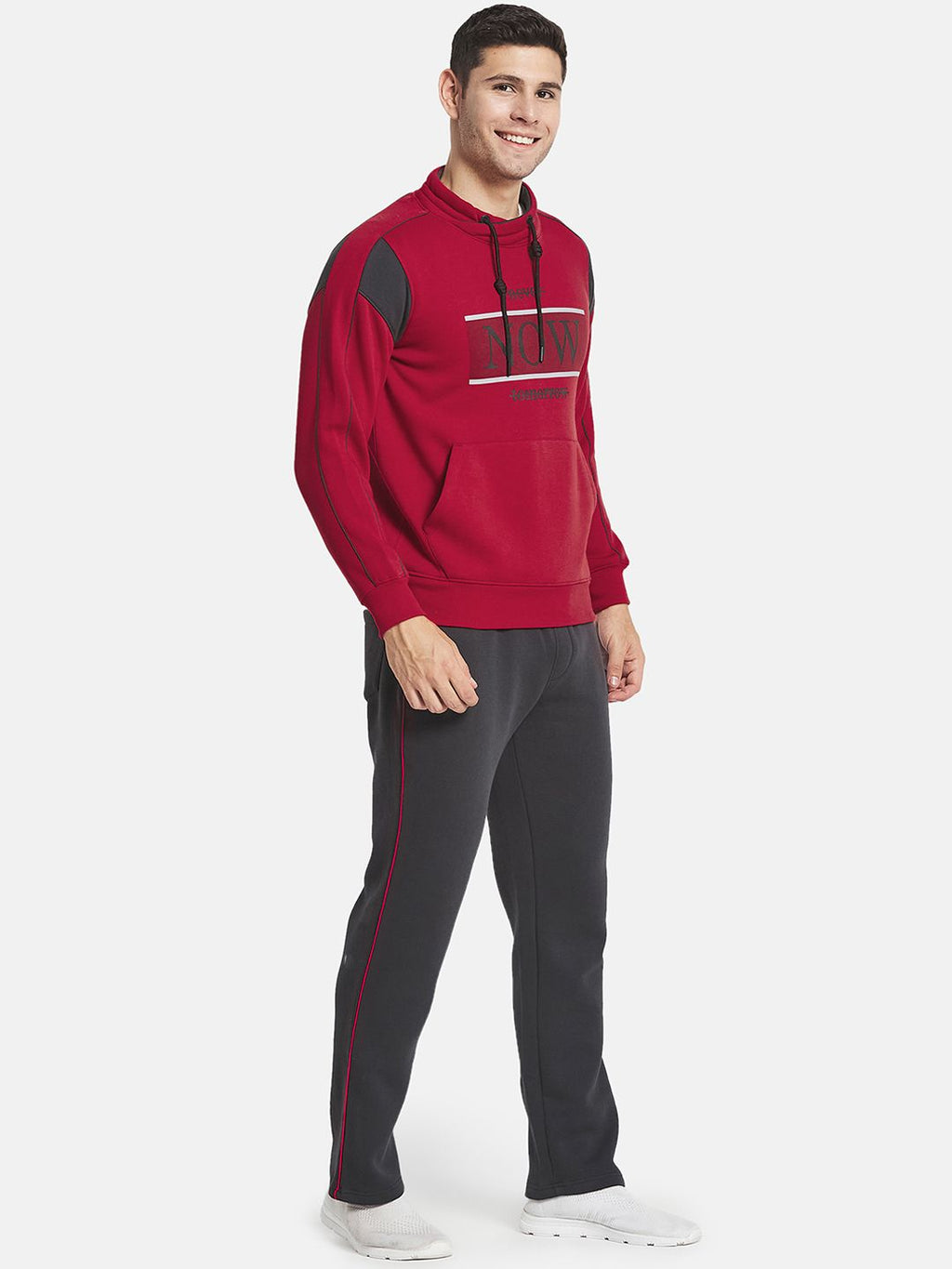  Monte Carlo Men Red Cotton Tracksuits