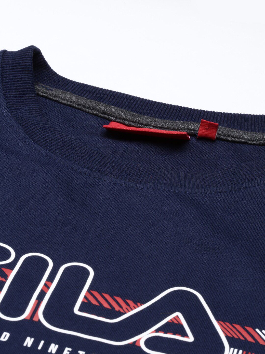  FILA Men Blue Printed Keith Sweatshirt