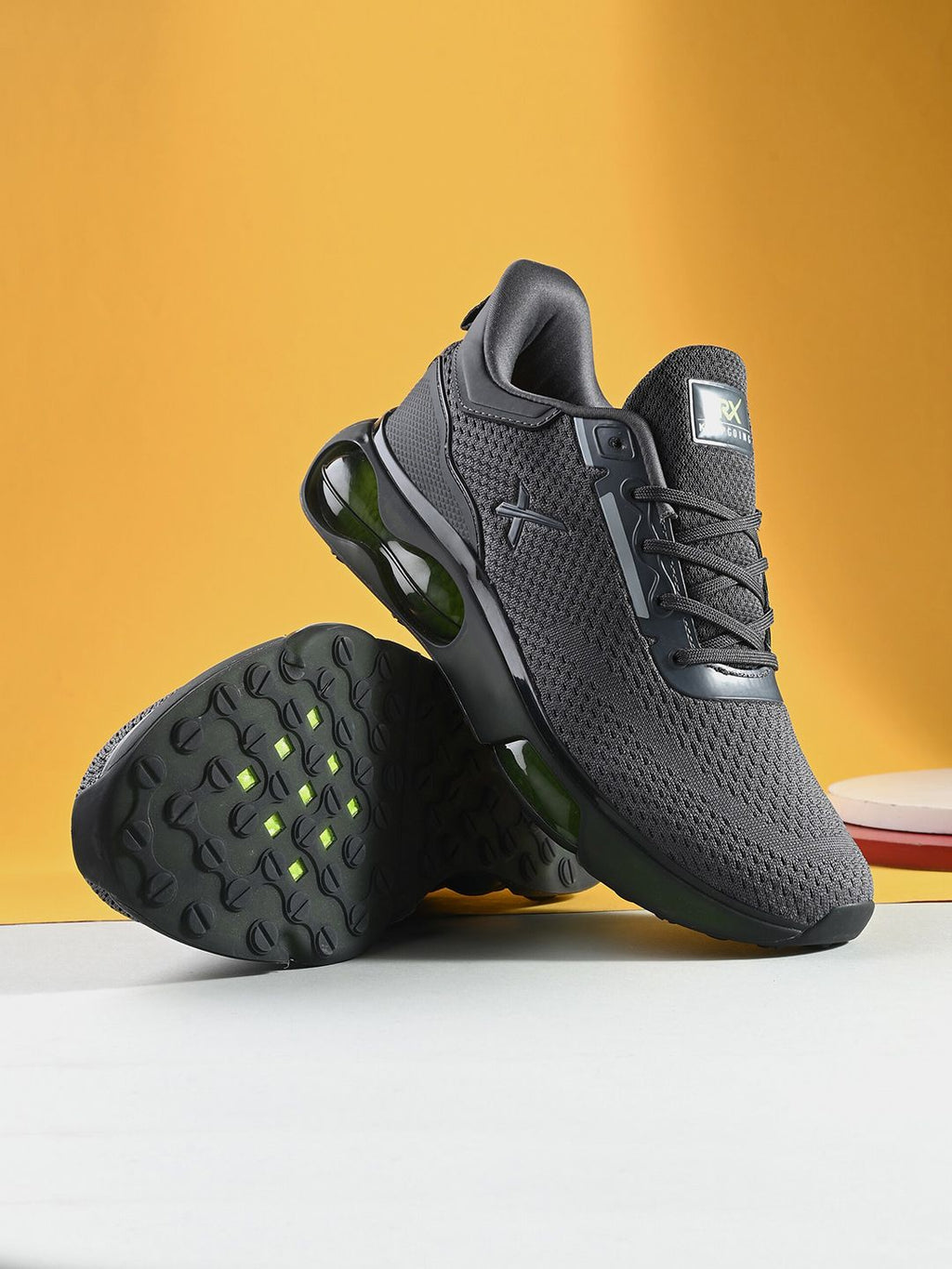 HRX By Hrithik Roshan Men Grey Lace-Up Walking Shoes