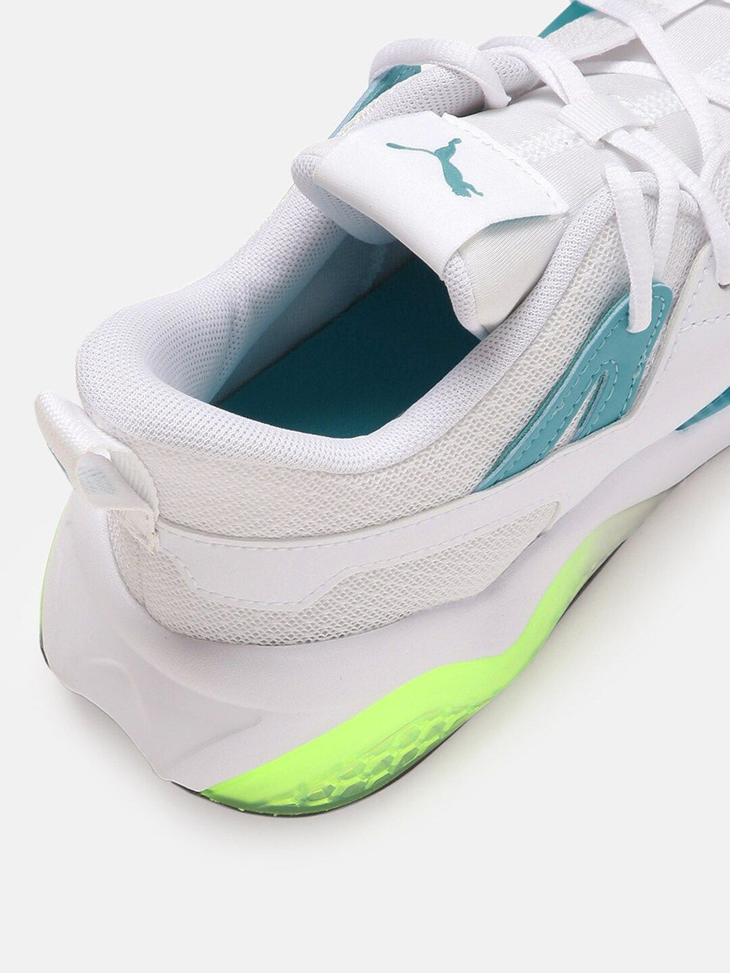  Puma Men White Cell Fraction Fade Running Shoes