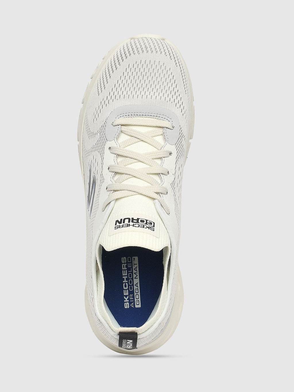 Skechers Men White GO RUN Running Non-Marking Shoes