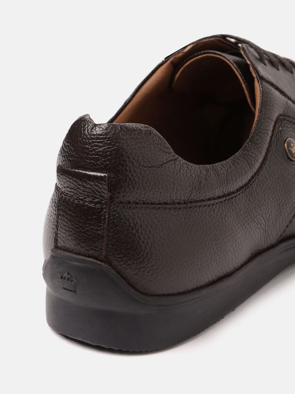  Louis Philippe Men Textured Leather Formal Derbys