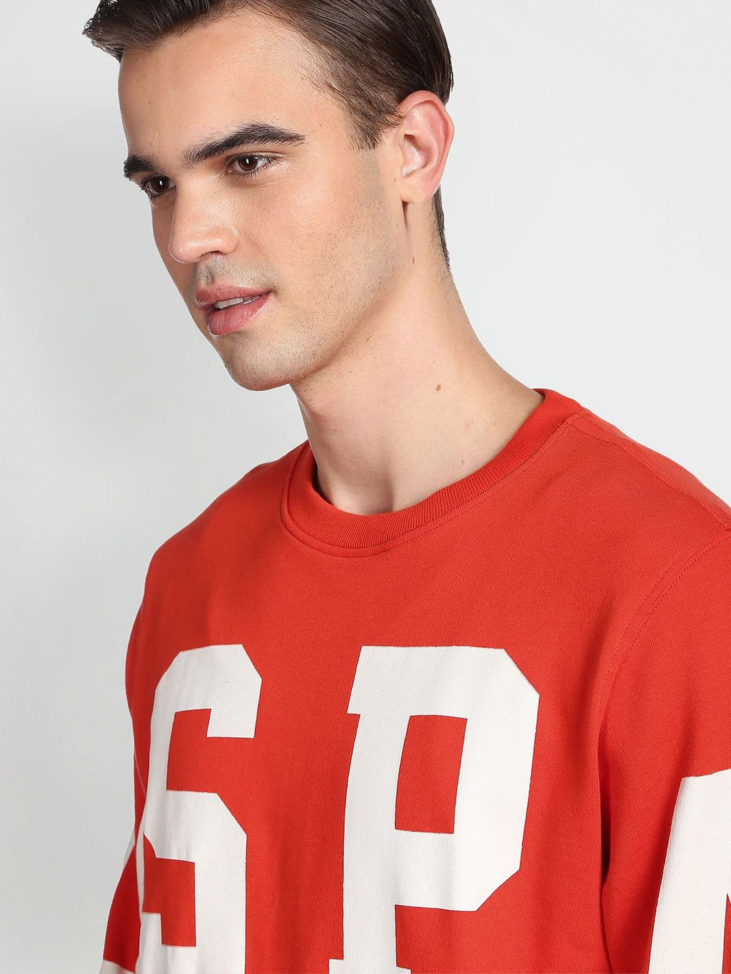  U.S. Polo Assn. Denim Co. Printed Pure Cotton Sweatshirt