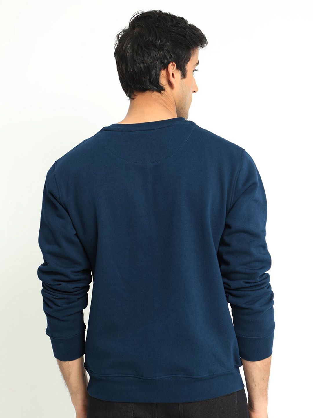  RARE RABBIT Graphic Printed Cotton Pullover