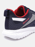  Reebok Men Navy Blue & White Woven Design Conclave Runner Shoes