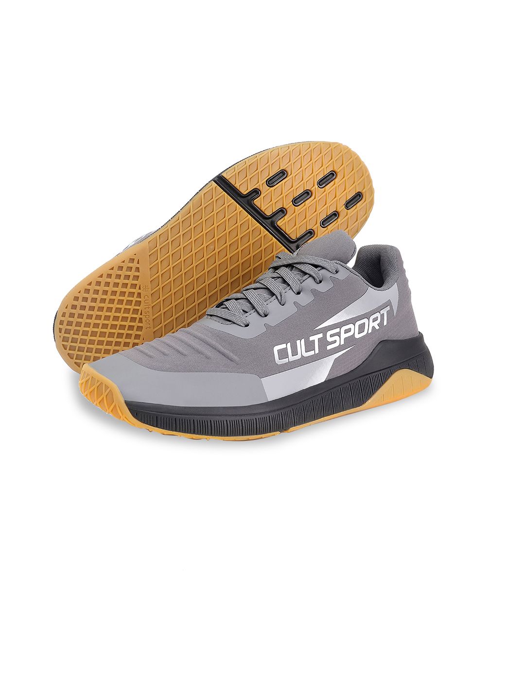  Cultsport X1 Men Logo-Printed Lace-Up Marking Training Shoes