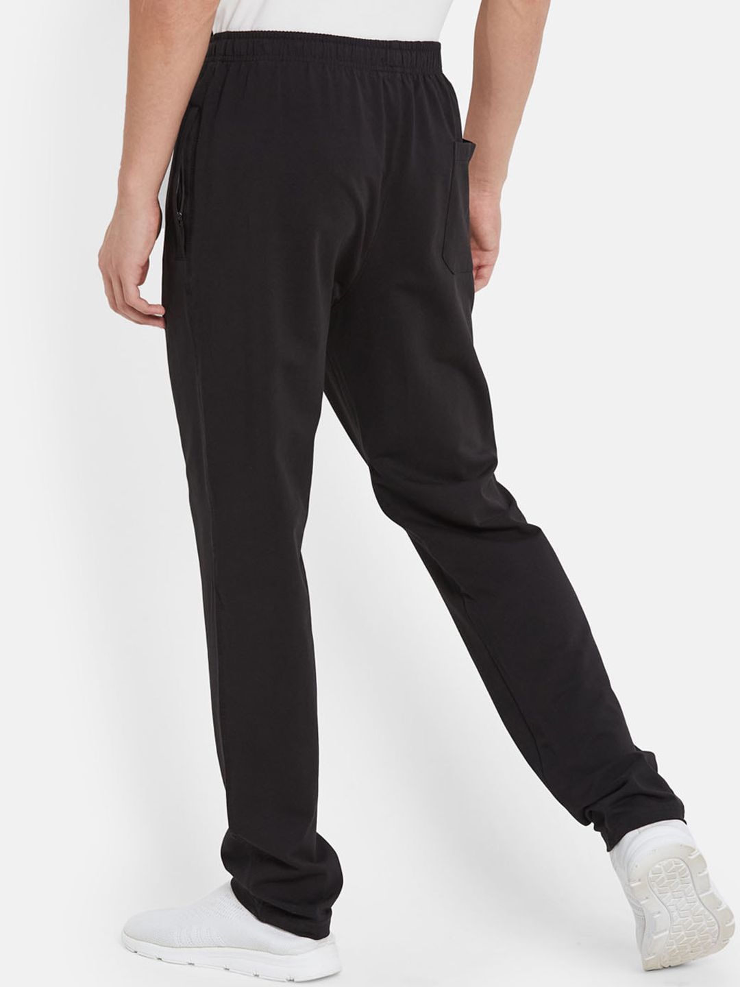  Octave Men Cotton Mid-Rise Cotton Track Pants