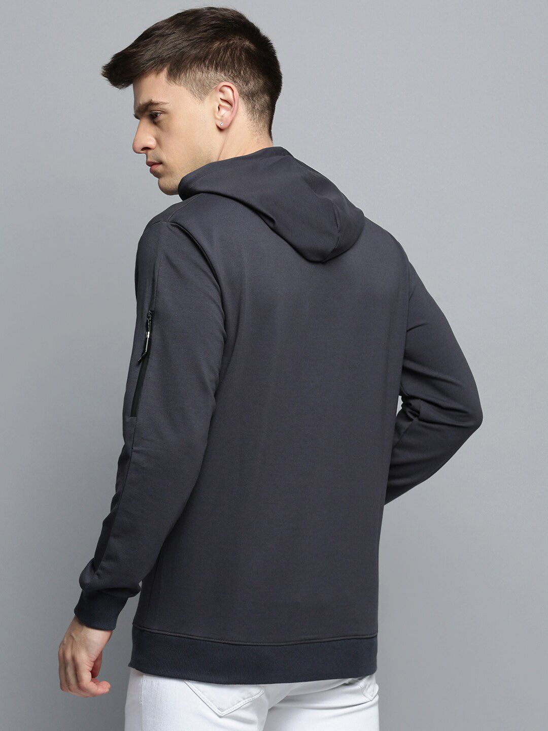  SHOWOFF Hooded Pullover Cotton Sweatshirt