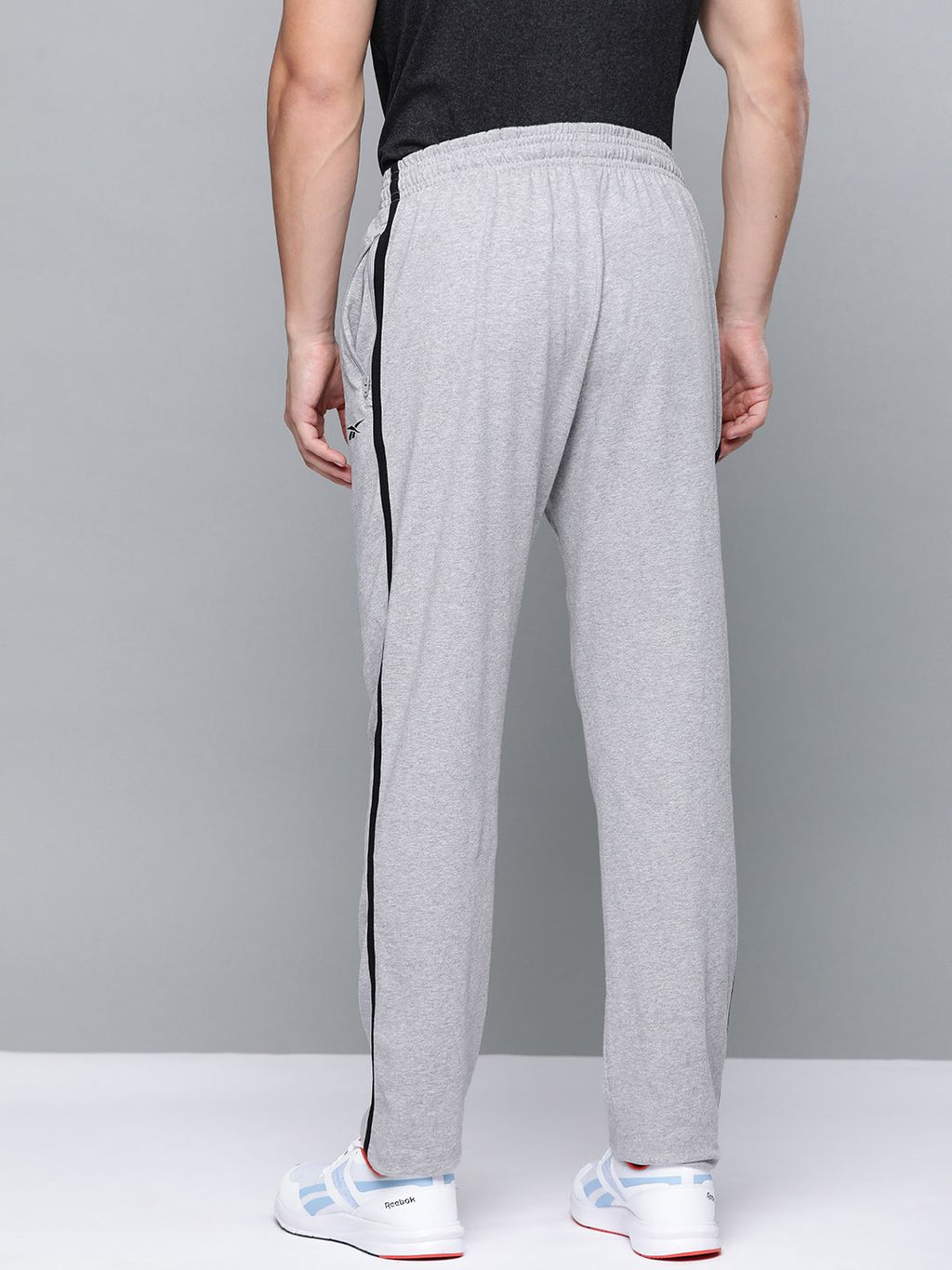  Reebok Men Grey Melange Solid R TENSILE TRAIN Regular Fit RBK- SPEEDWICK Track Pants