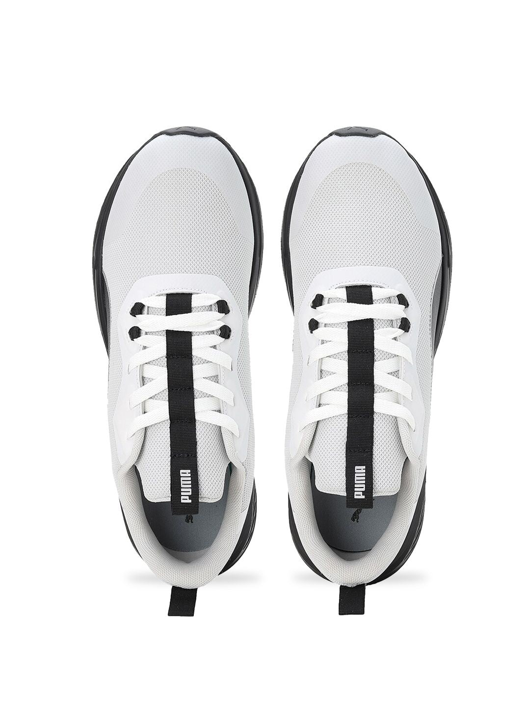  Puma Men Foam Stride Woven-Design Marking Textile Sports Running Shoes