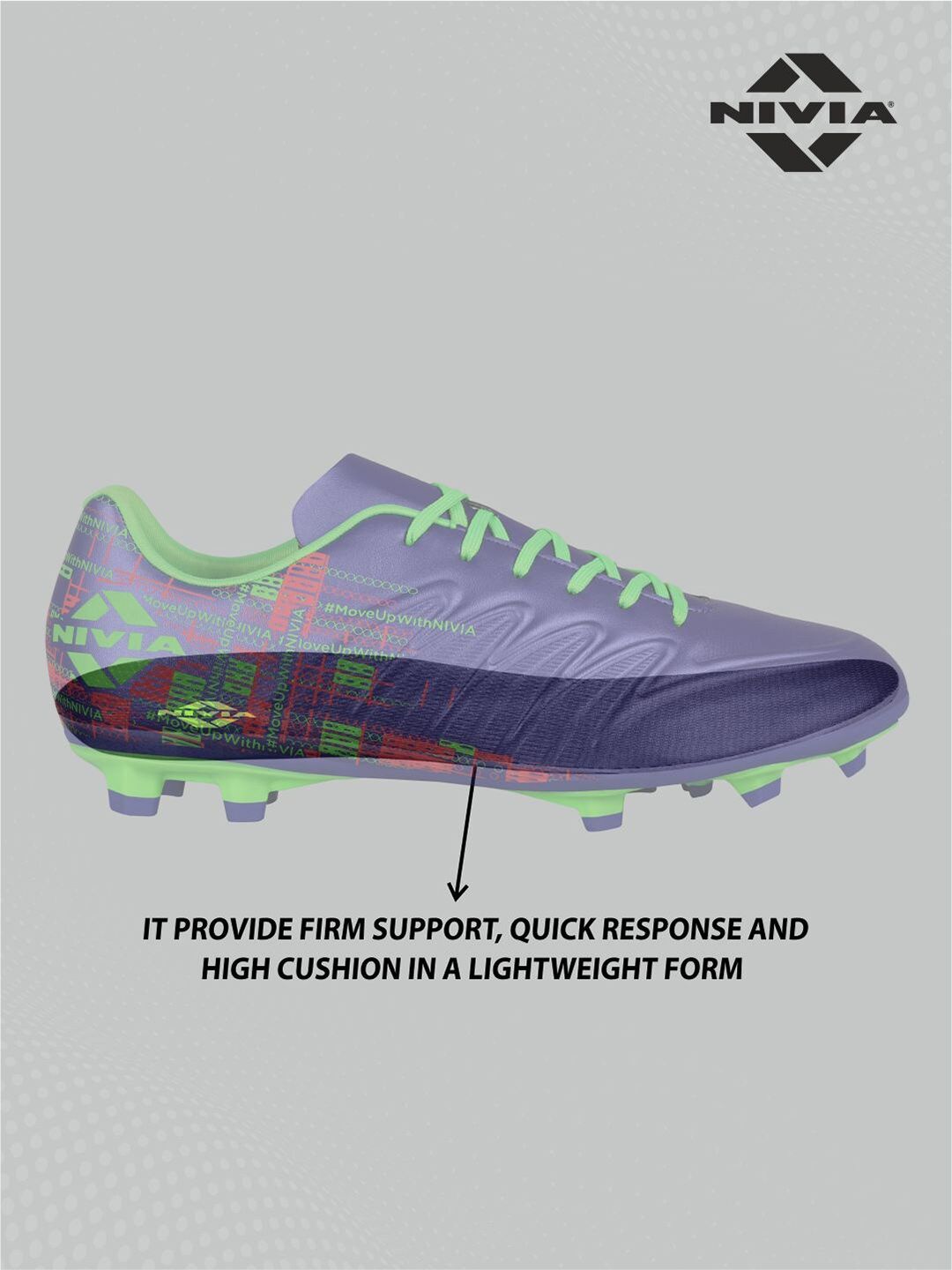  NIVIA Kids Football Non-Marking Shoes