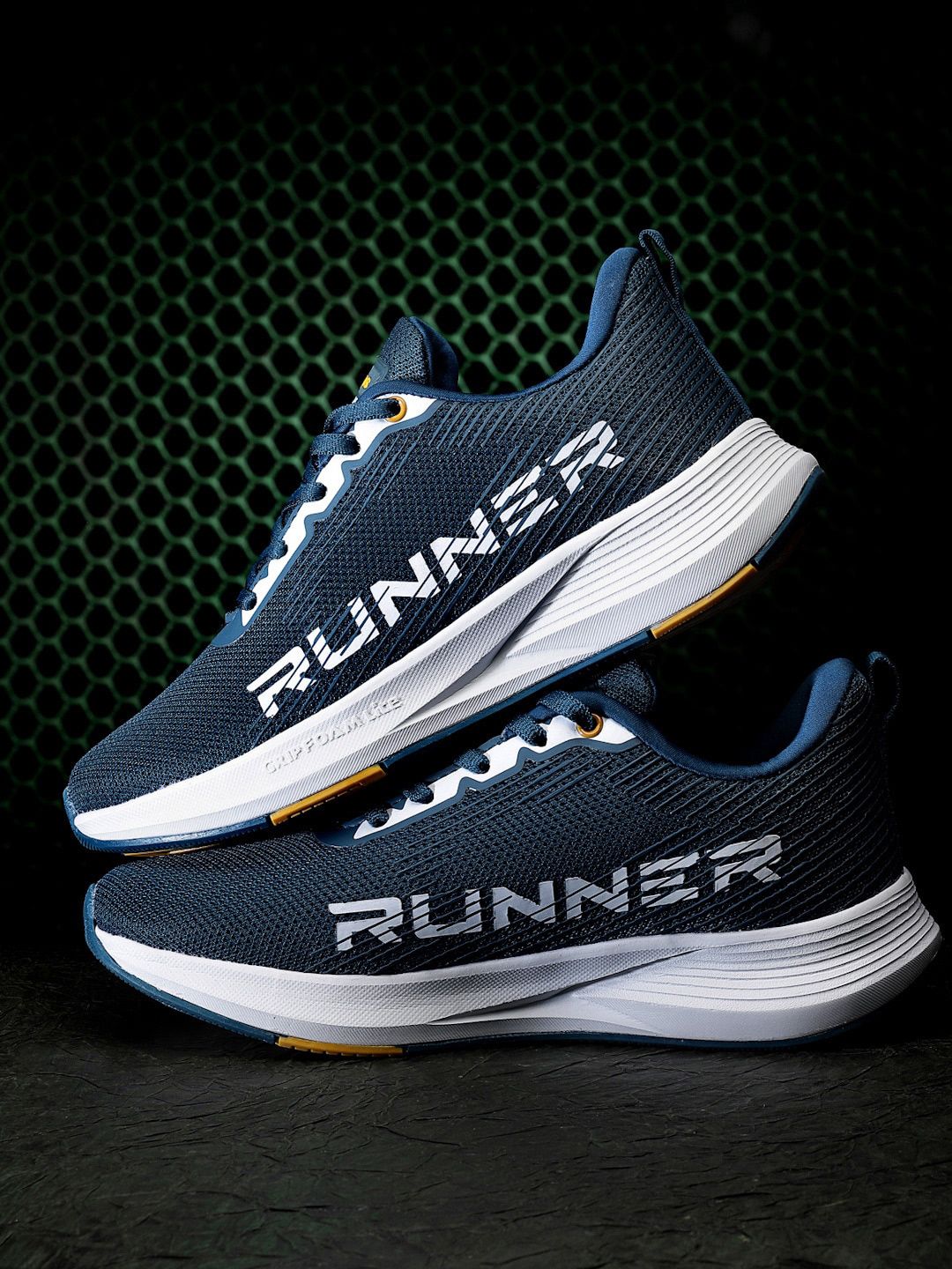  Champs Men Mesh Running Non-Marking Shoes
