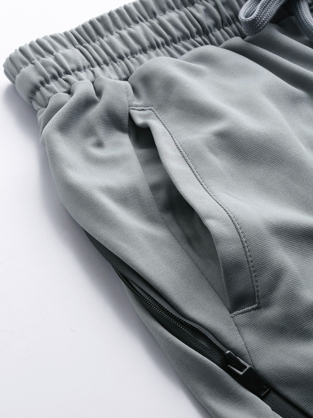  HRX By Hrithik Roshan Men Grey Solid Regular Fit Training Joggers