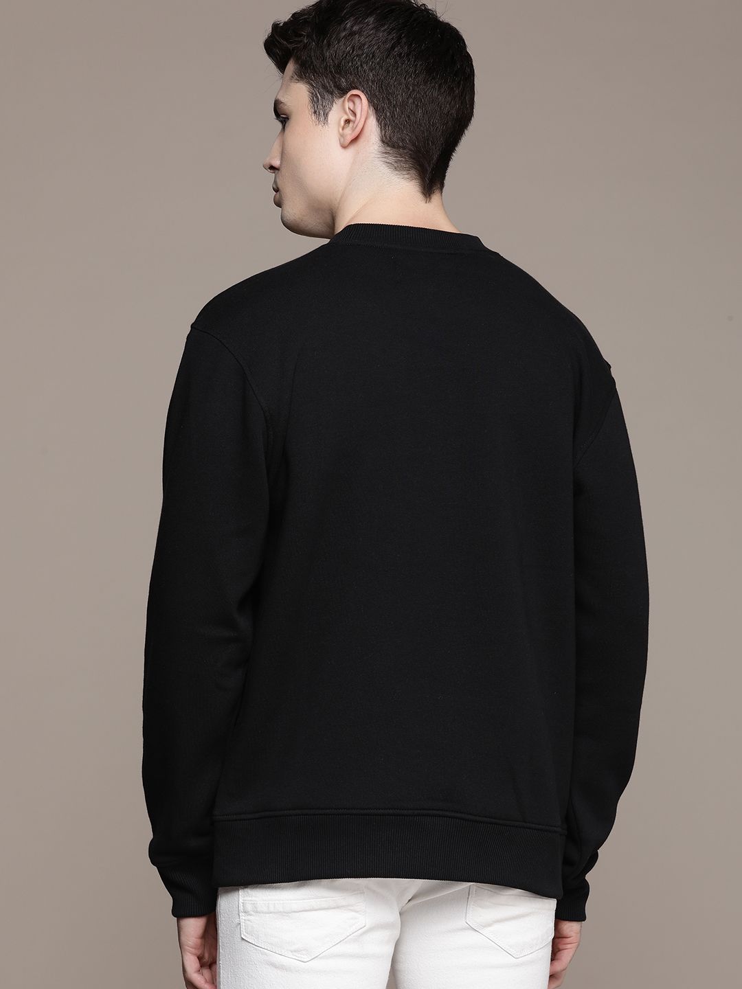  Calvin Klein Jeans Brand Logo Printed Casual Sweatshirt