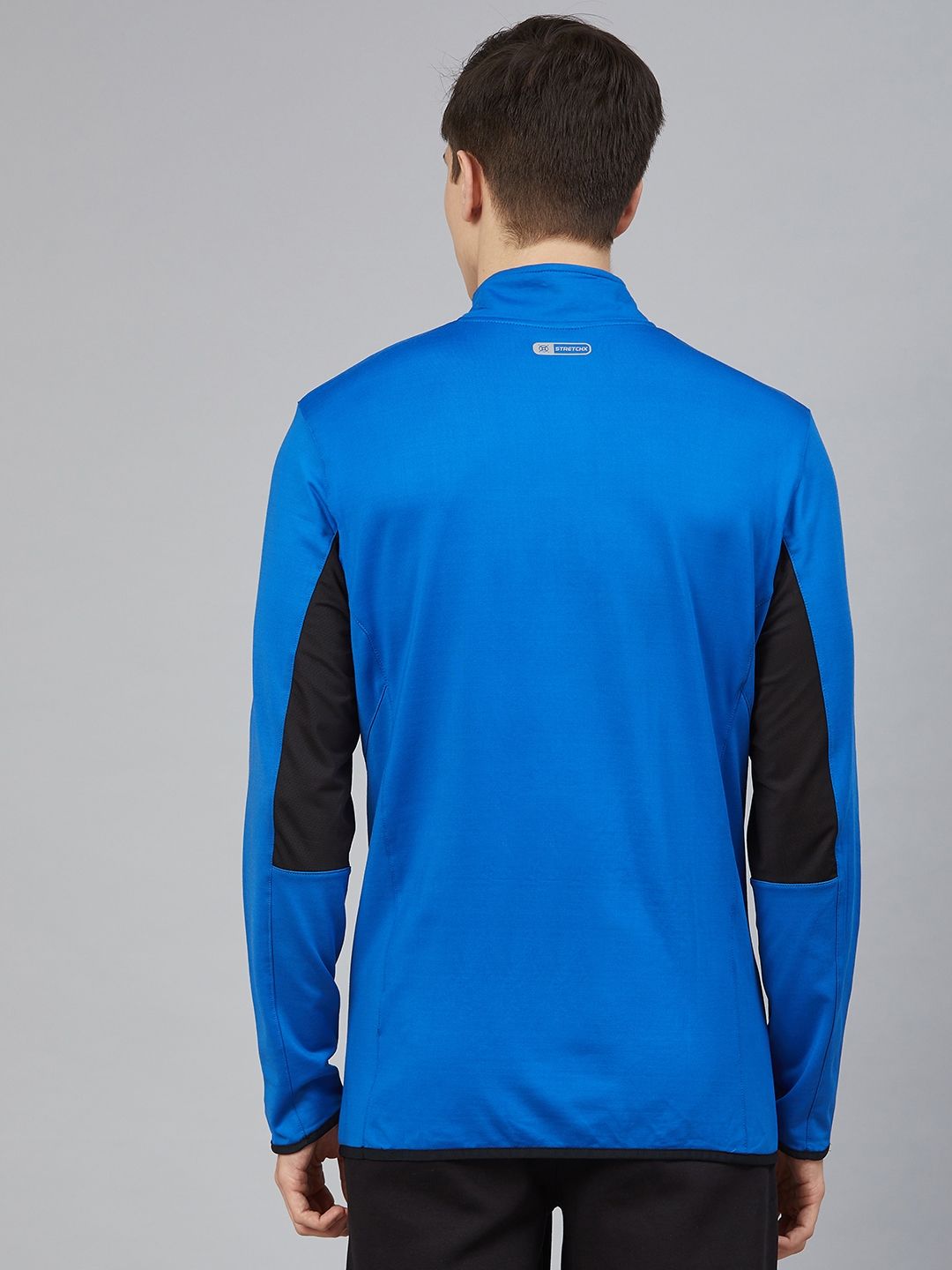 Alcis Men Blue Solid Training Sweatshirt