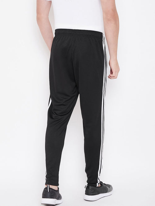  ADIDAS Men Black Essentials Classics Solid Sustainable Track Pants