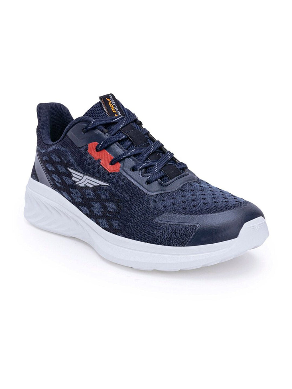  Red Tape Men Navy Blue Textile Walking Shoes