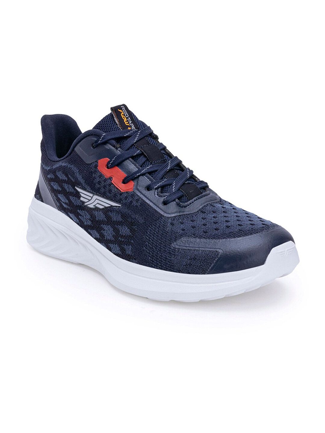  Red Tape Men Navy Blue Textile Walking Shoes