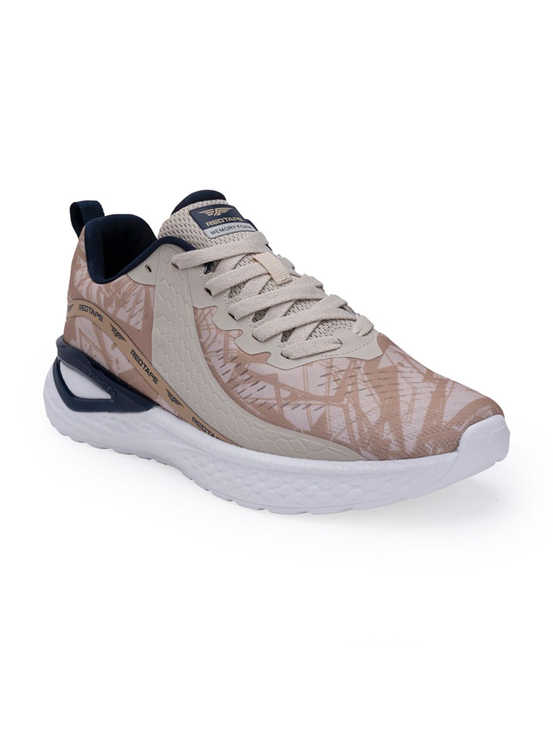  Red Tape Men Beige RSO2086 Regular Running Shoes