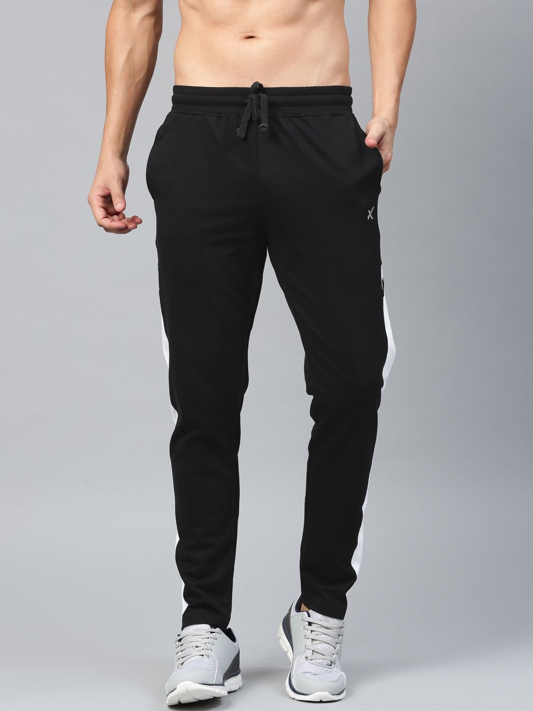  HRX By Hrithik Roshan Men Black Active Track Pants
