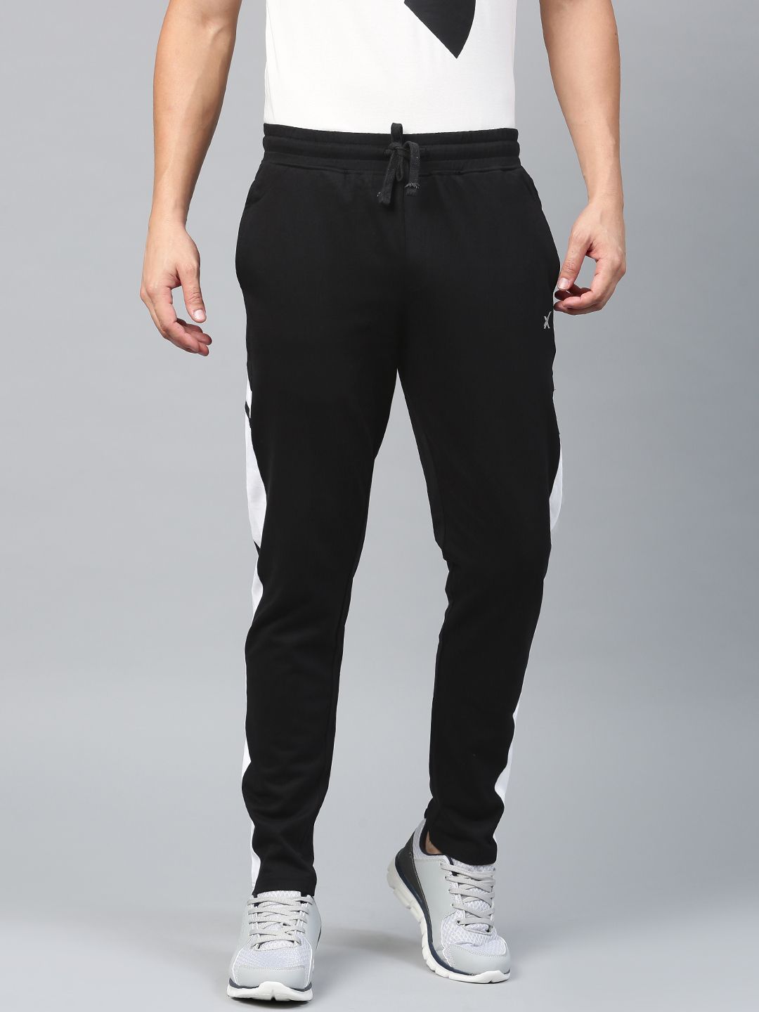  HRX By Hrithik Roshan Men Black Active Track Pants