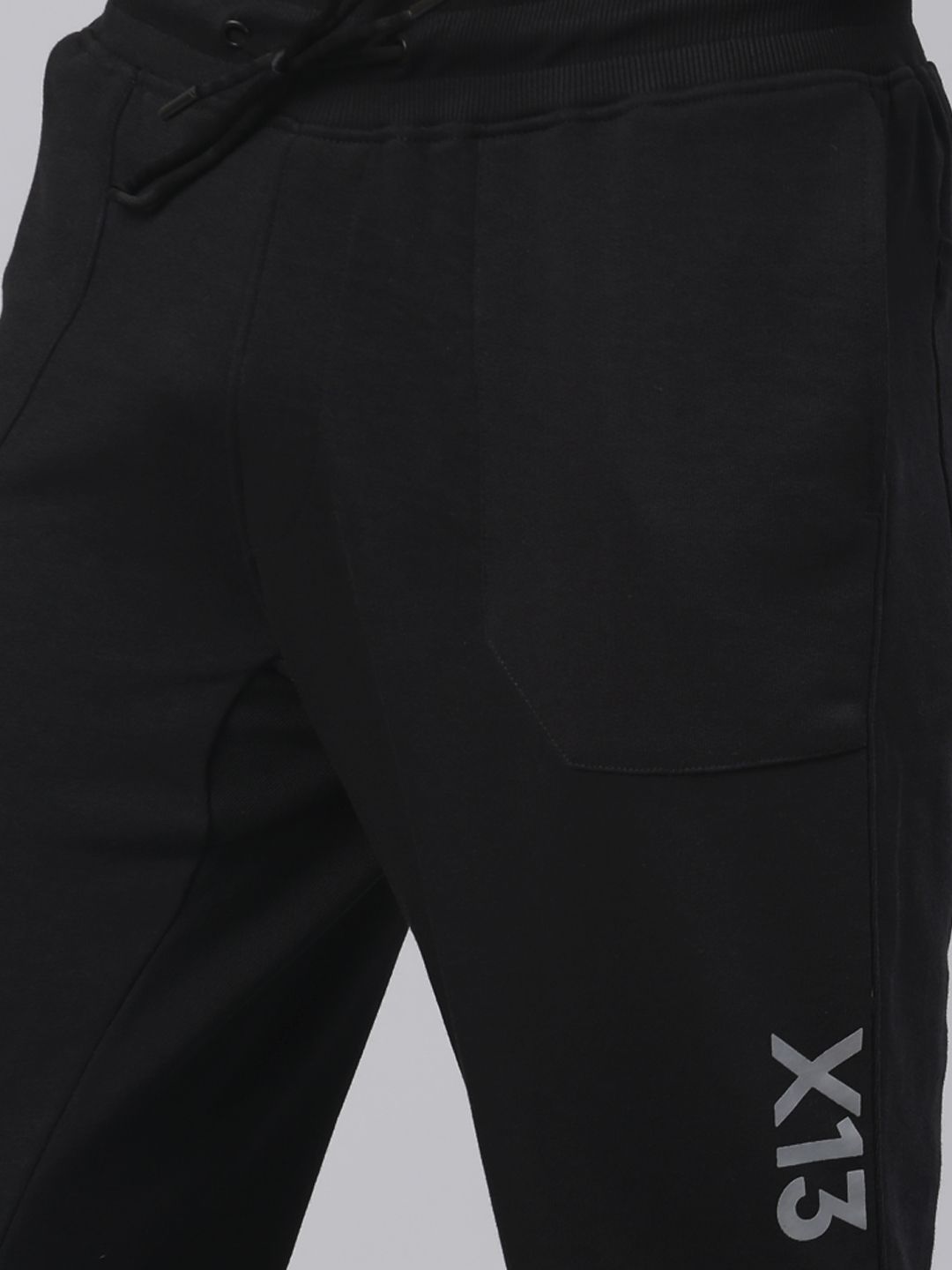  HRX By Hrithik Roshan Black Active Joggers