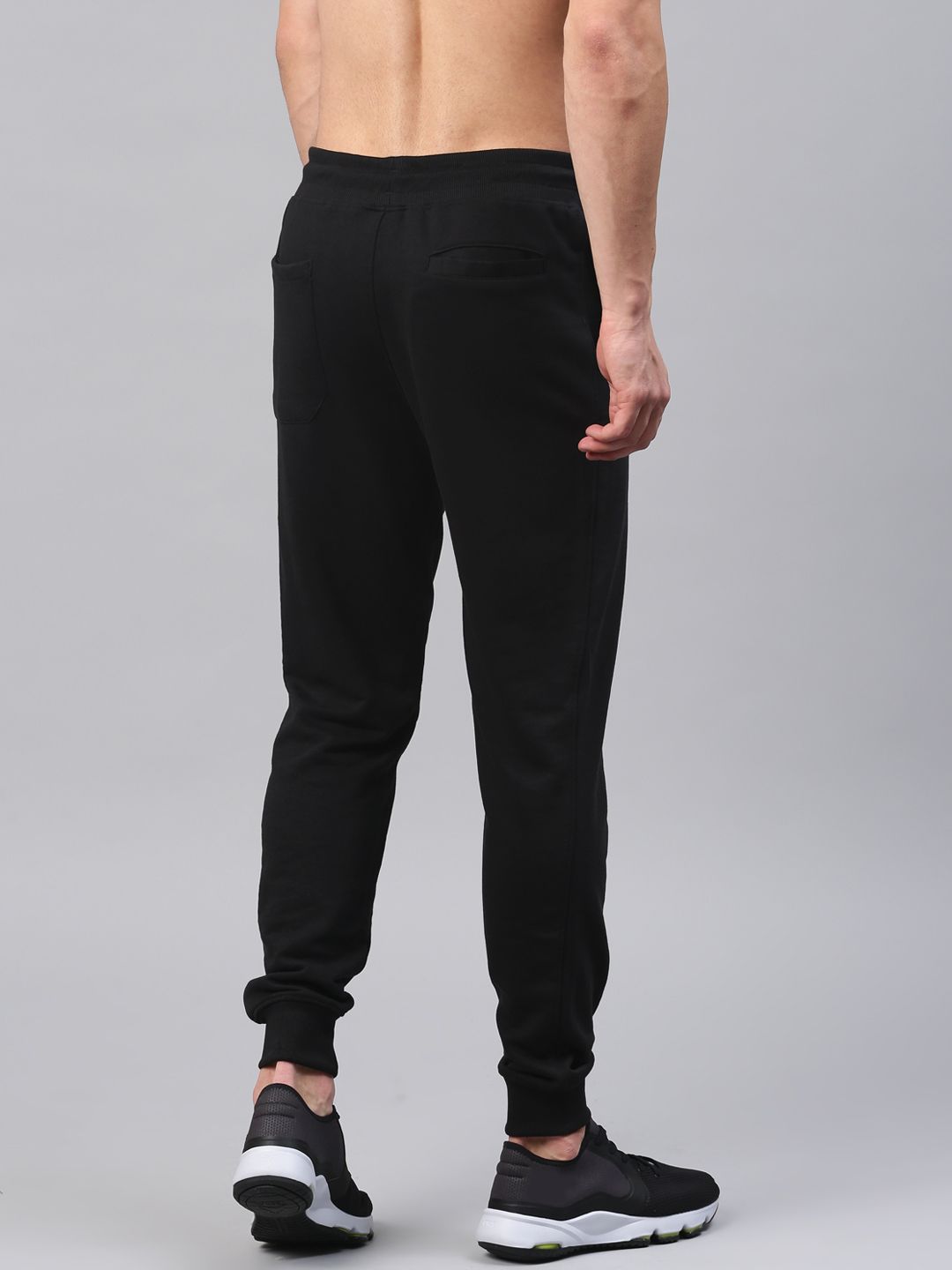  HRX By Hrithik Roshan Black Active Joggers