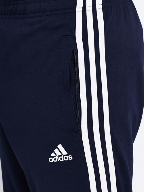  ADIDAS Navy Essentials SJ 3 Stripes Track Pants