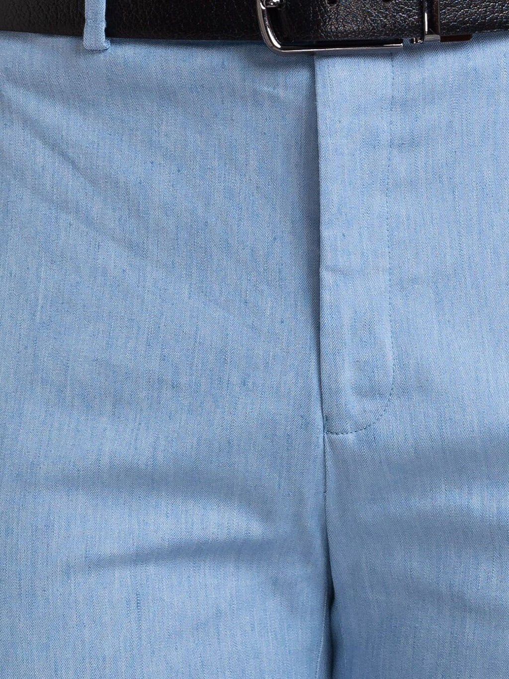  Raymond Men Contemporary Fit Flat Front Formal Trousers