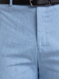  Raymond Men Contemporary Fit Flat Front Formal Trousers