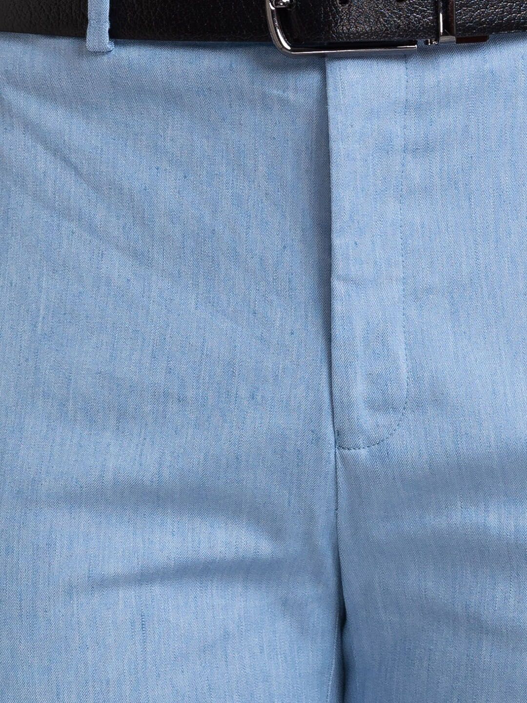  Raymond Men Contemporary Fit Flat Front Formal Trousers