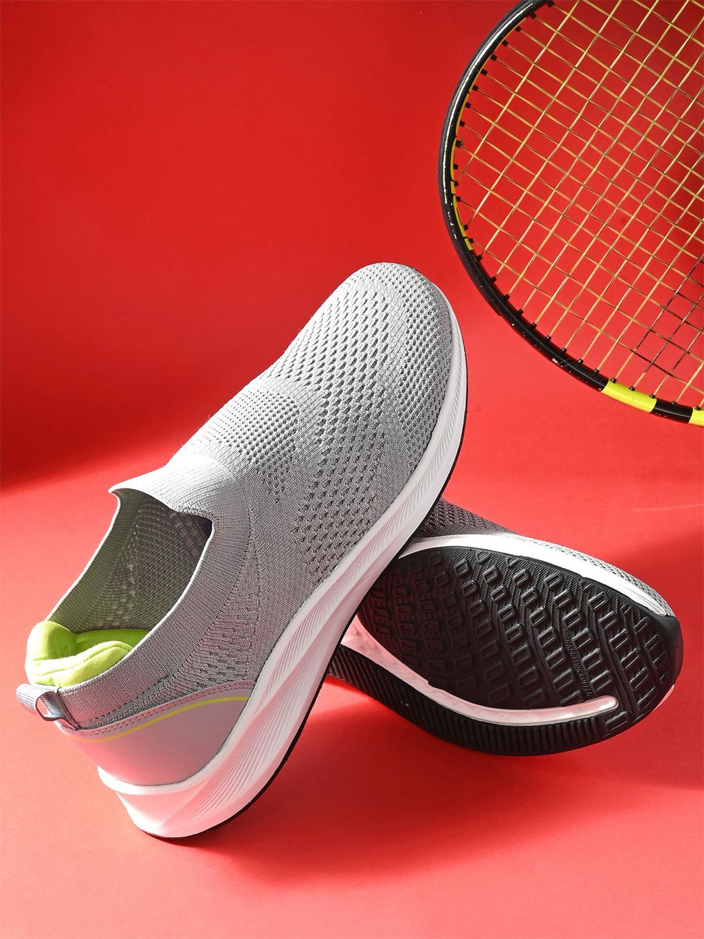  OFF LIMITS Men Textured Mesh Non-Marking Walking Shoes