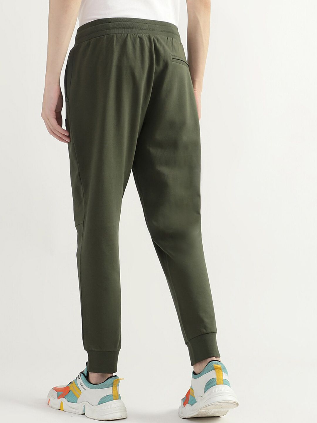  United Colors Of Benetton Men Printed Cotton Joggers