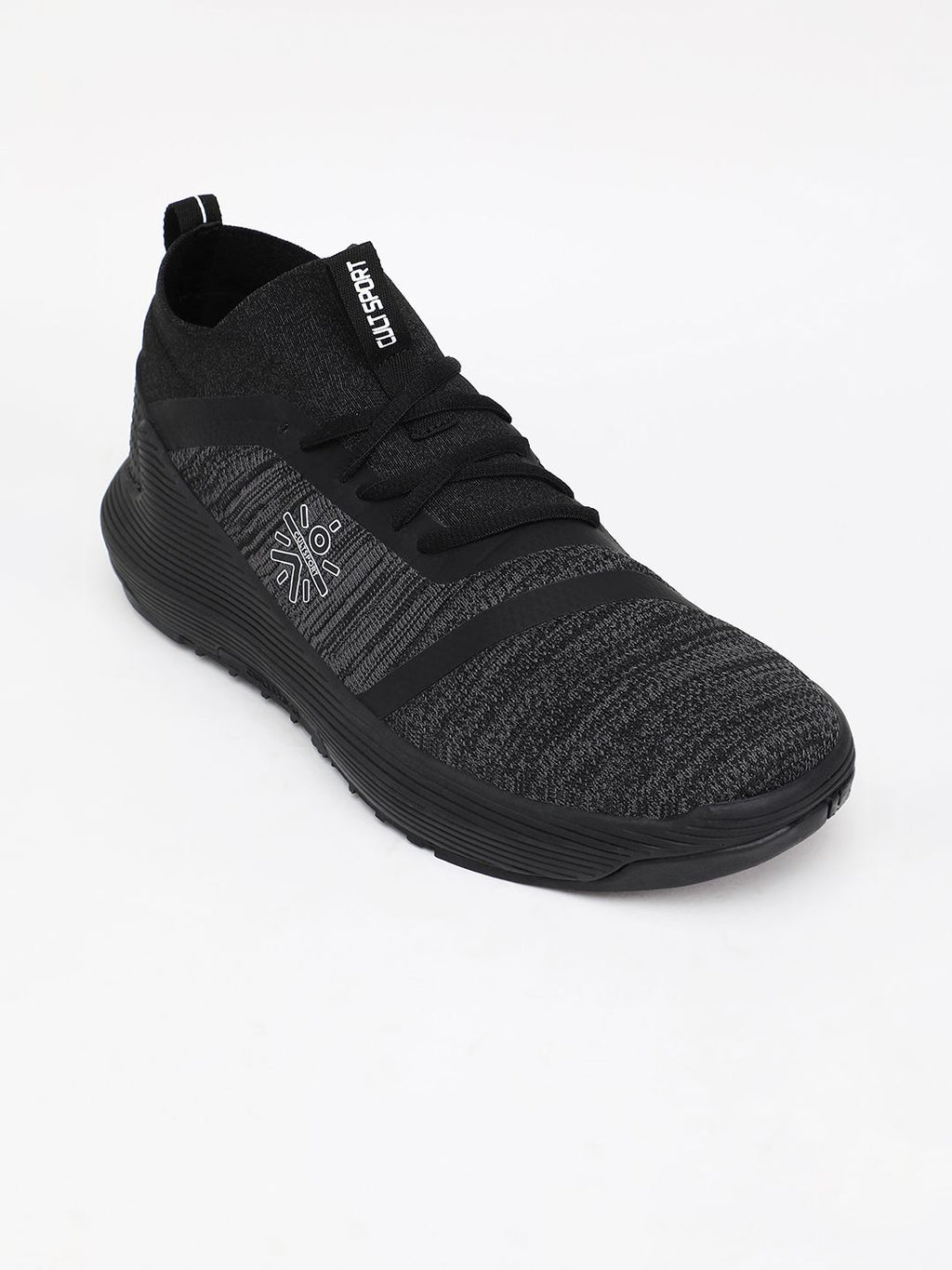  Cultsport Pro-Train Men Brand Logo Printed Fly-Knit Training Sports Shoes