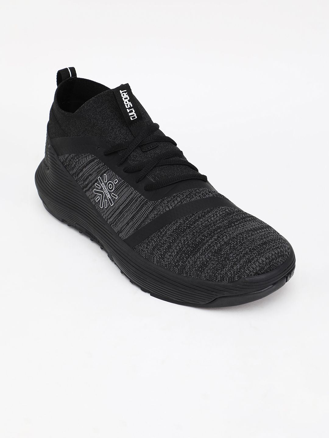  Cultsport Pro-Train Men Brand Logo Printed Fly-Knit Training Sports Shoes