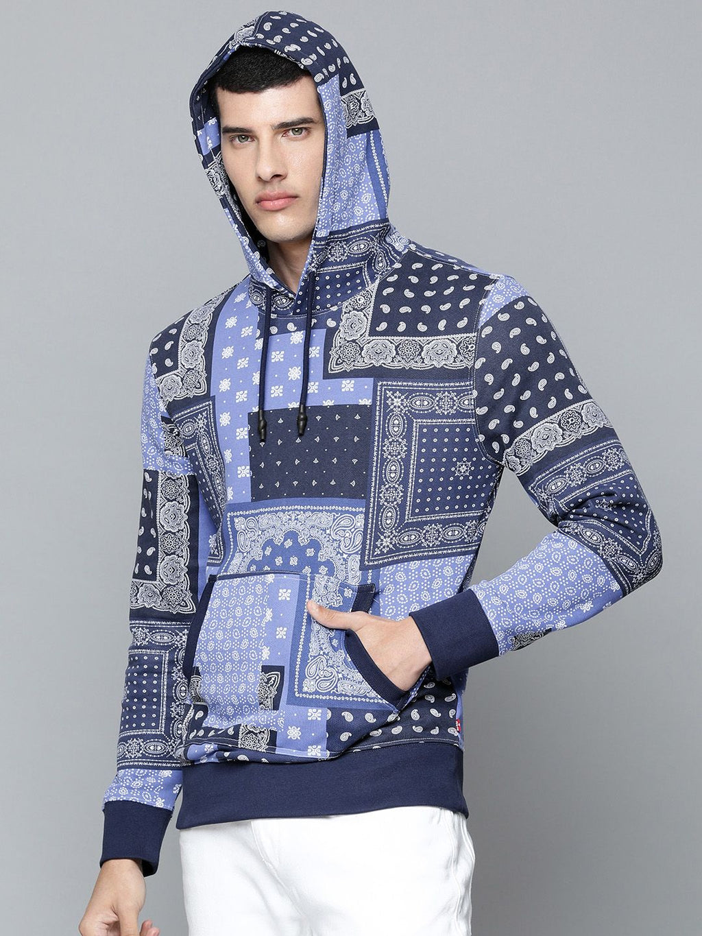  Levis Men Blue Printed Sweatshirt