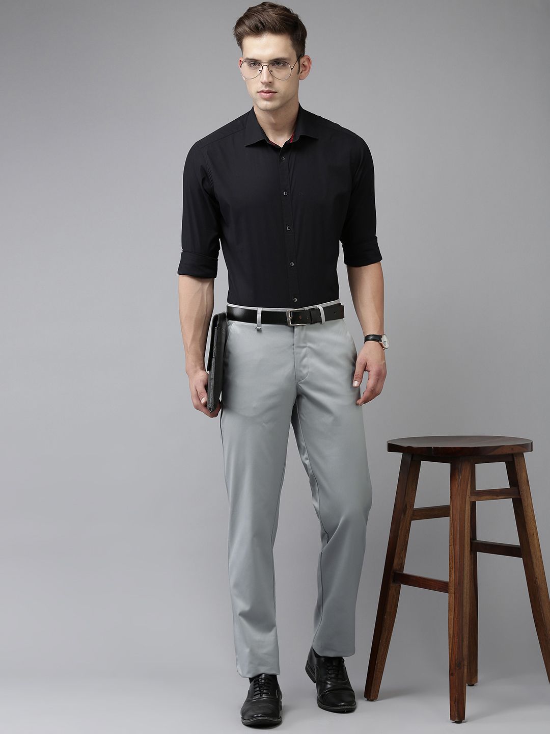  Van Heusen Men Formal Trousers
