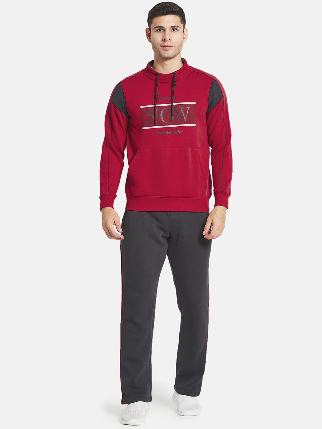  Monte Carlo Men Red Cotton Tracksuits