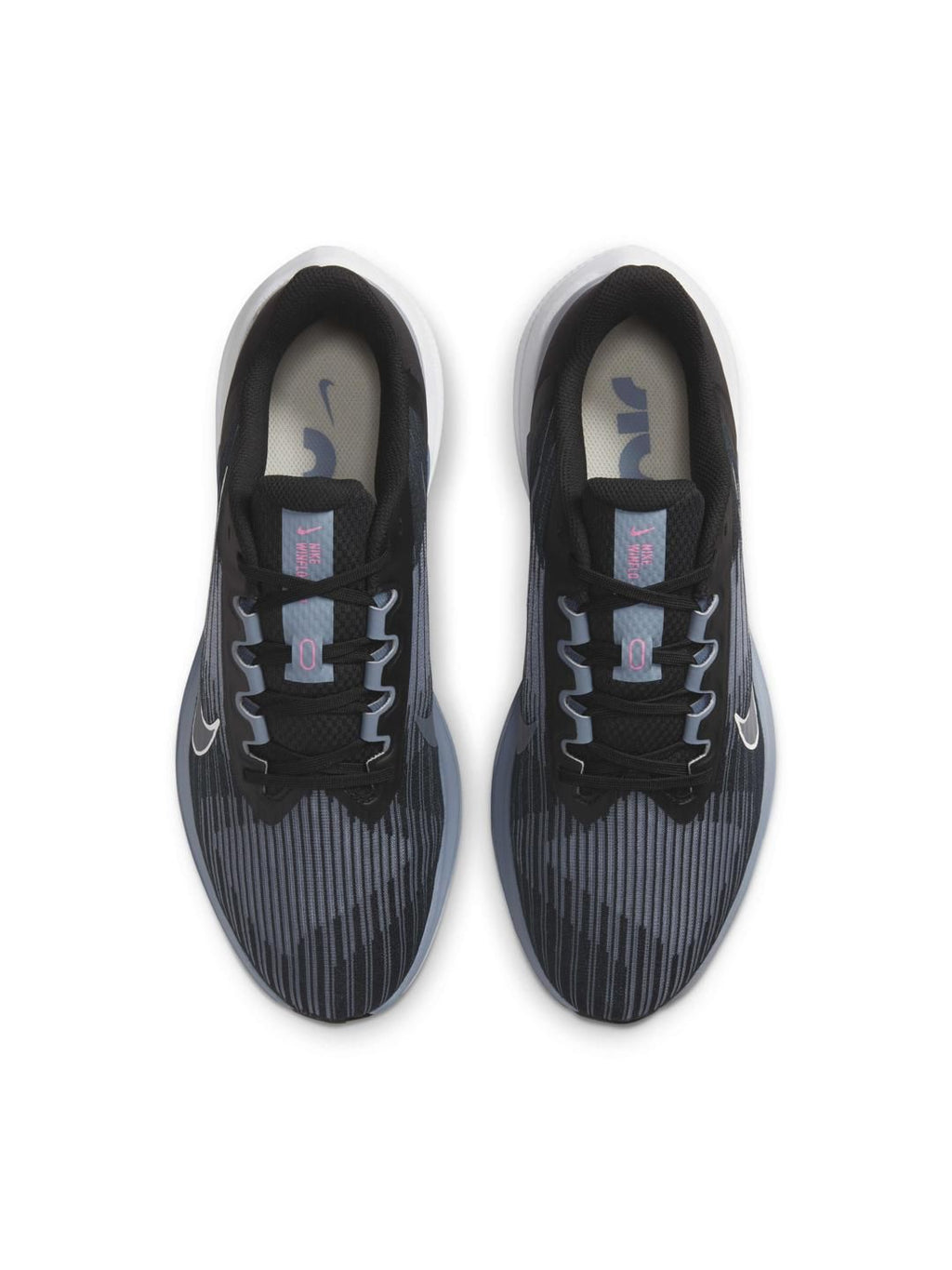  Nike Men Textured Air Winflo 9 Regular Road Running Shoes