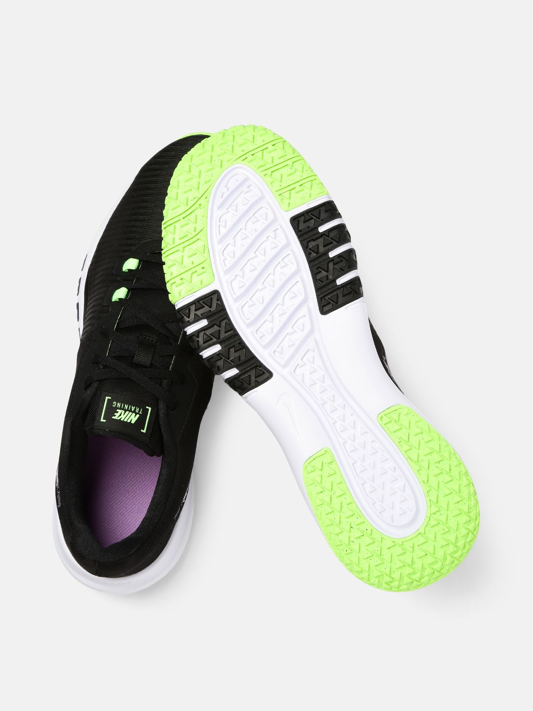  Nike Men Black FLEX CONTROL TR4 Training Shoes