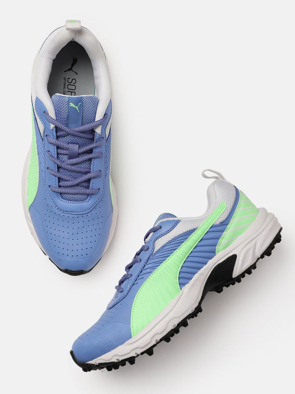  Puma Men Blue Cricket Active Shoes