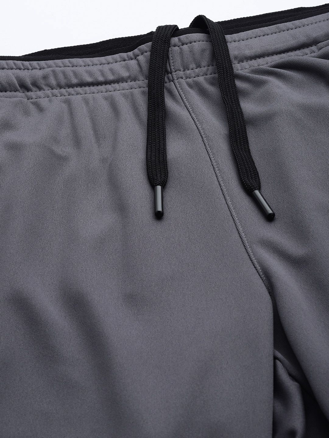  Reebok Men Charcoal Grey Solid Training Track Pants