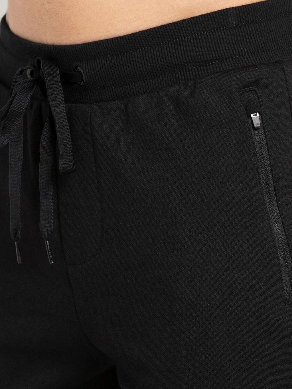  Jockey Men Black Solid Track Pants