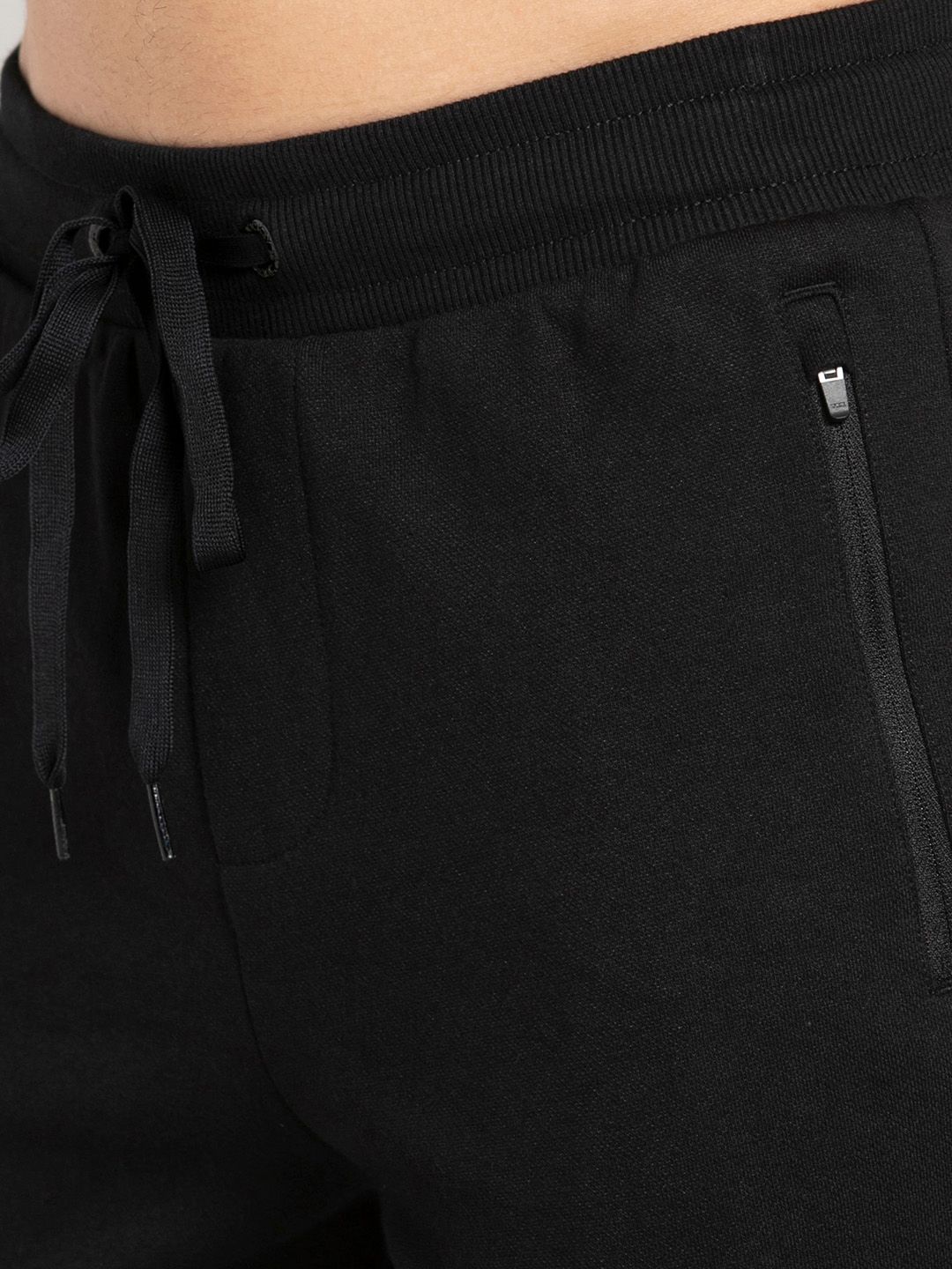  Jockey Men Black Solid Track Pants