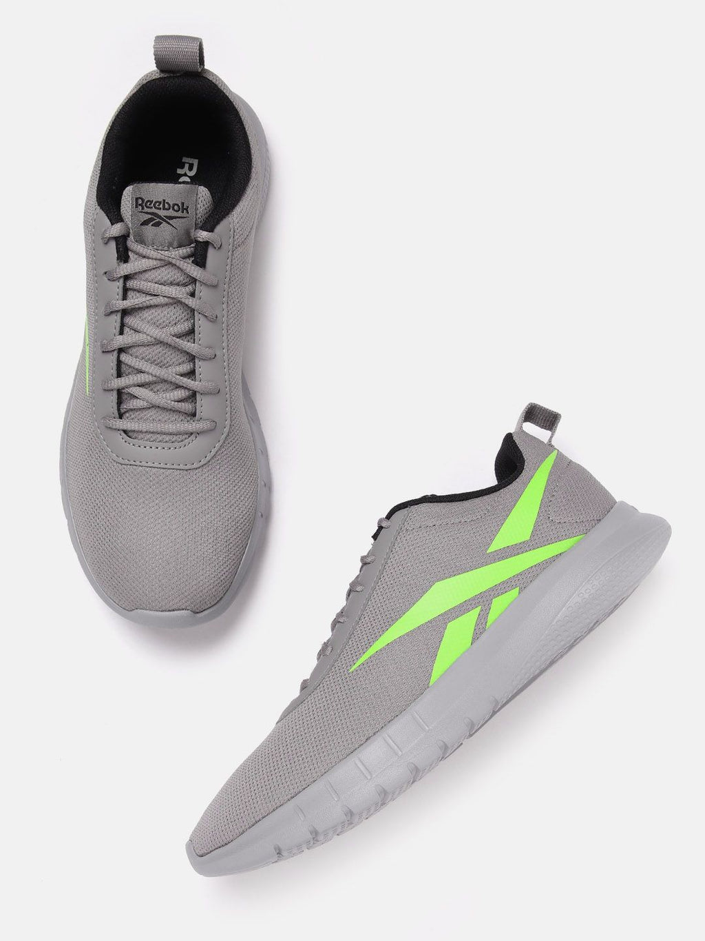  Reebok Men Woven Design Turbo Flight Running Shoes