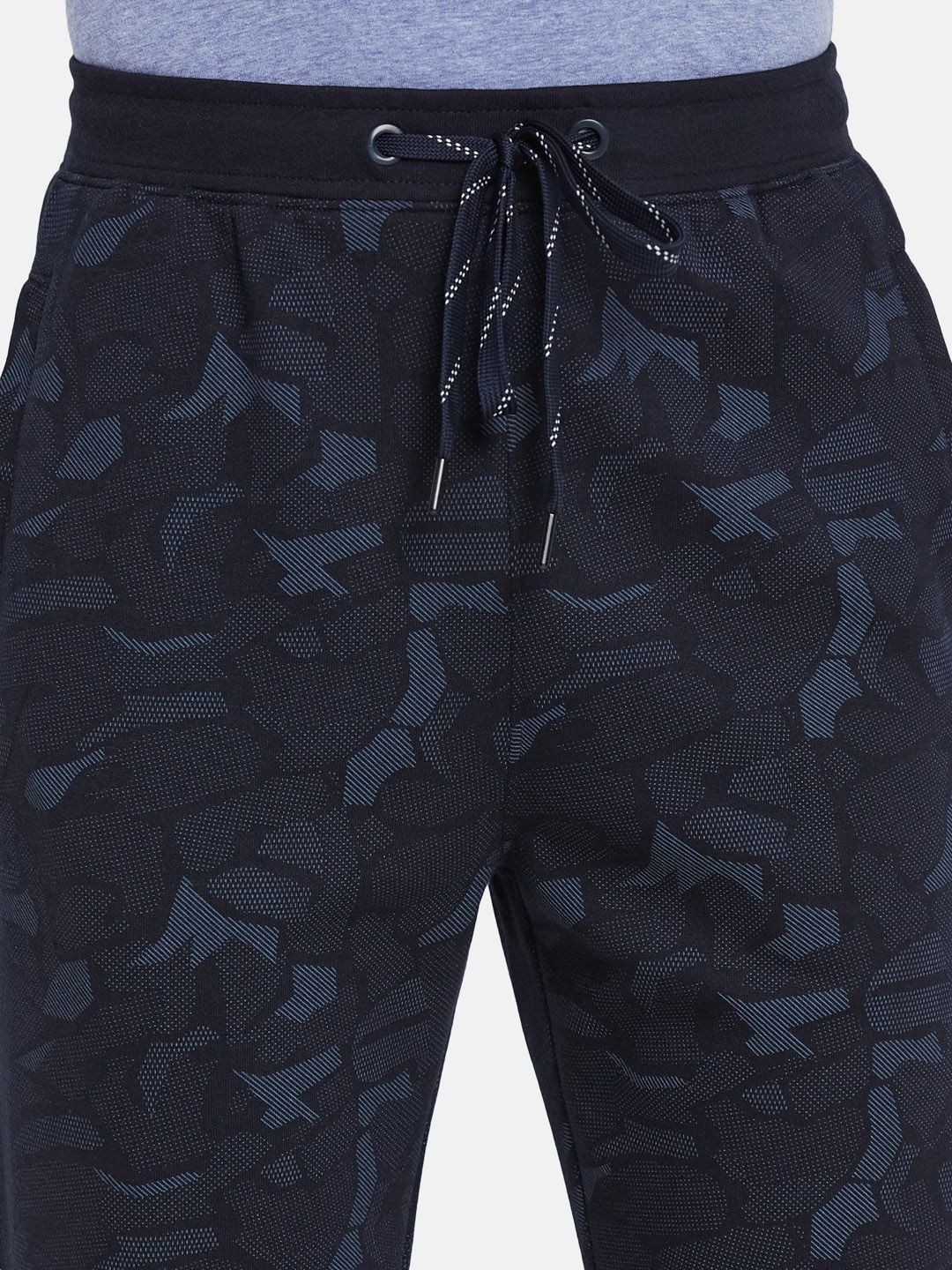  Octave Men Camouflage Printed Cotton Track Pants