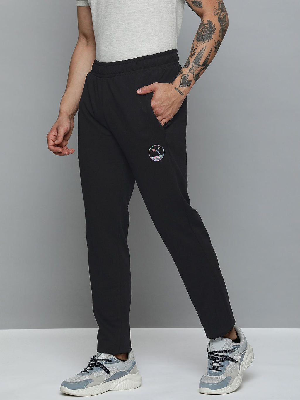  One8 X PUMA Brand Logo Printed Slim- Fit Track Pants