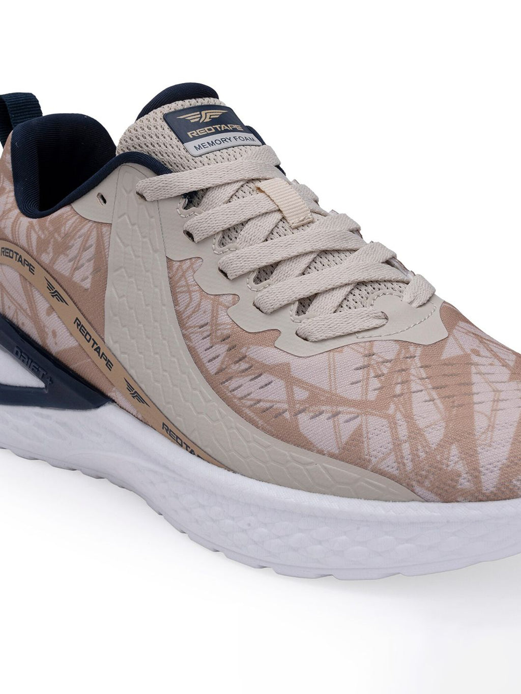  Red Tape Men Beige RSO2086 Regular Running Shoes